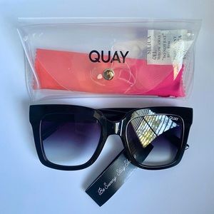 Quay Icy Sunglasses - Black Fade